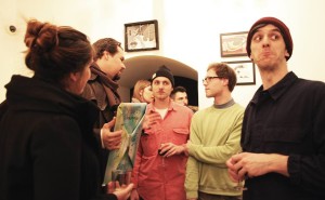 Wernisaż Grupy Porno w Galerii pod Baranami